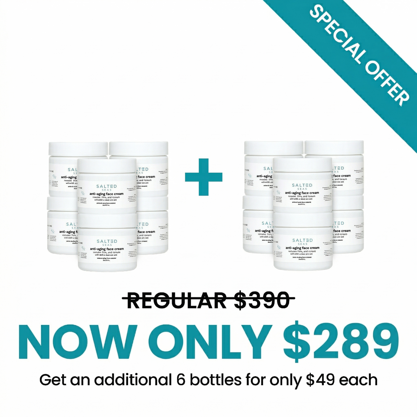 Upgrade to a 12 month supply - Add 6x More For Only $49/!